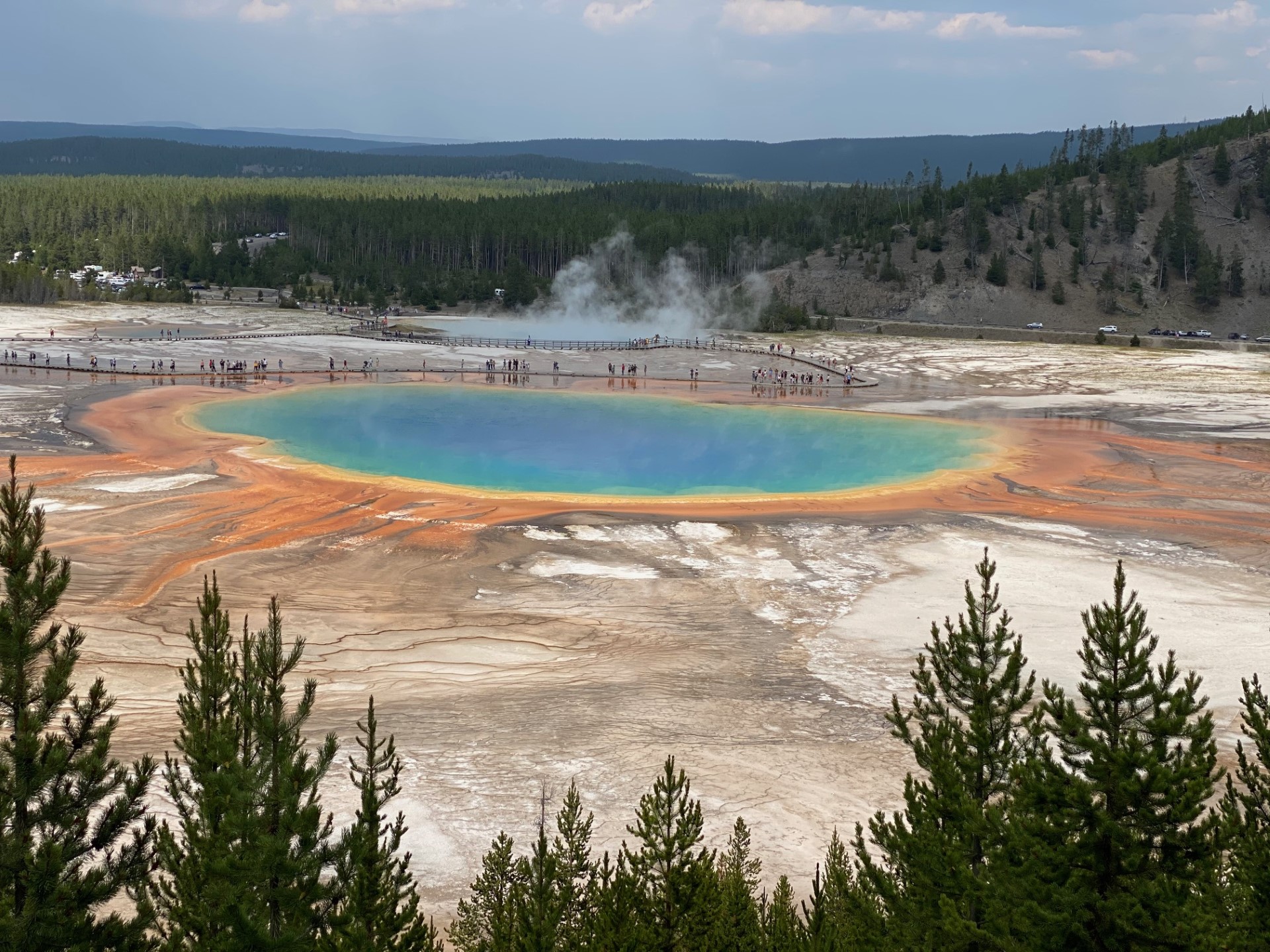 Grand Prismatic Overlook