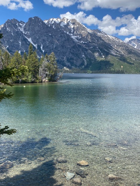 Jenny Lake At Grand Teton Natioinal Park