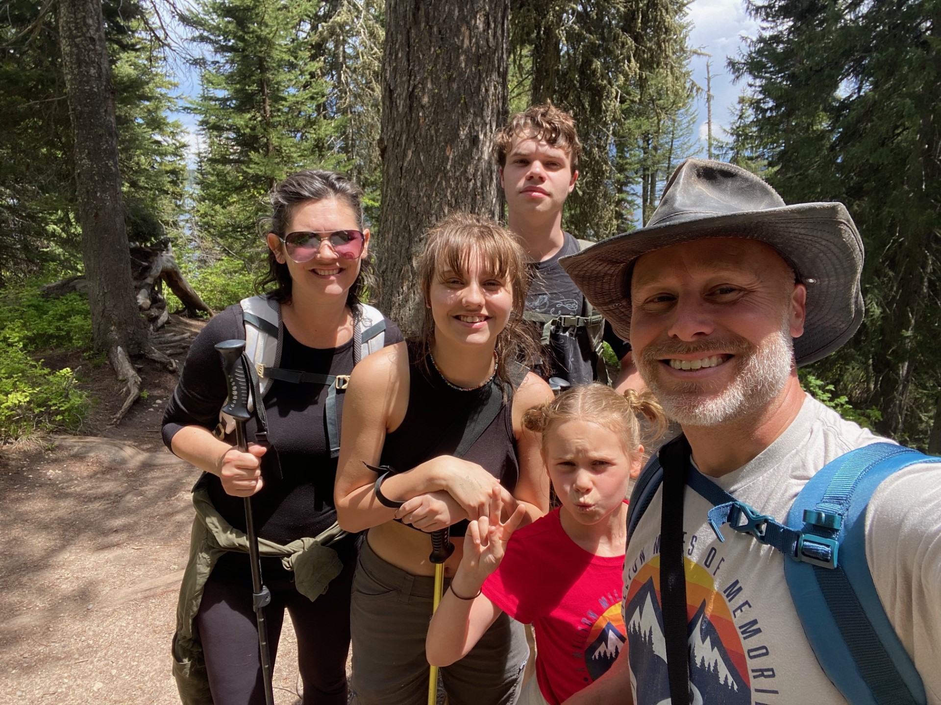 Us at Cascade Canyon