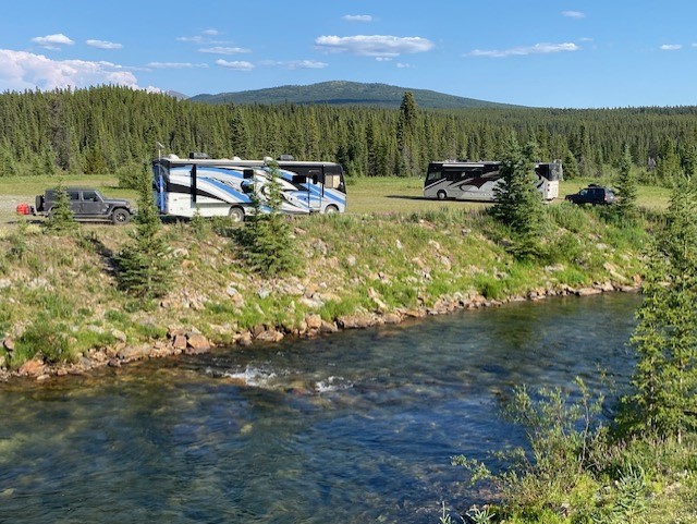 Boondocking in The Yukon