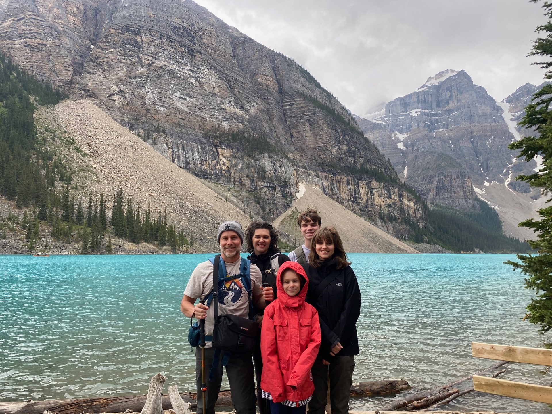 Our Family At Banff National Park