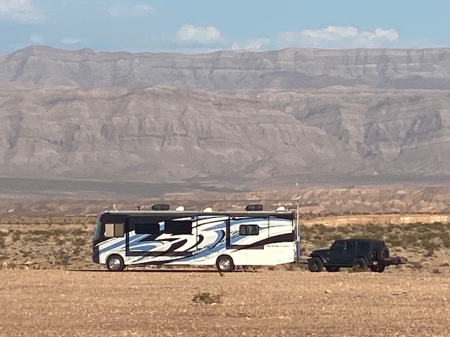 Snowbird Mesa. Our first stop RVing to Alaska